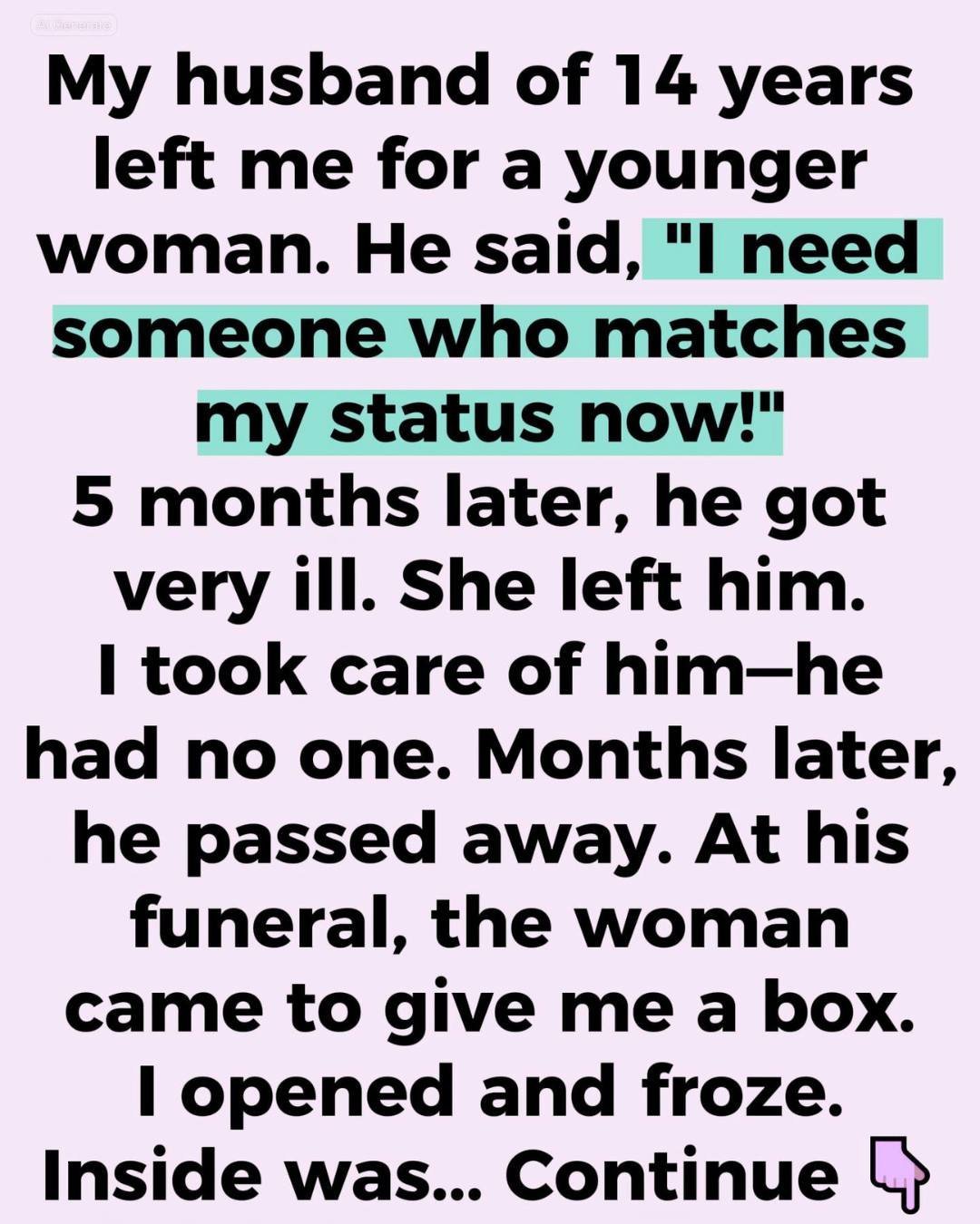 He Walked Away With Someone Younger — His Last Farewell Turned My Life Around