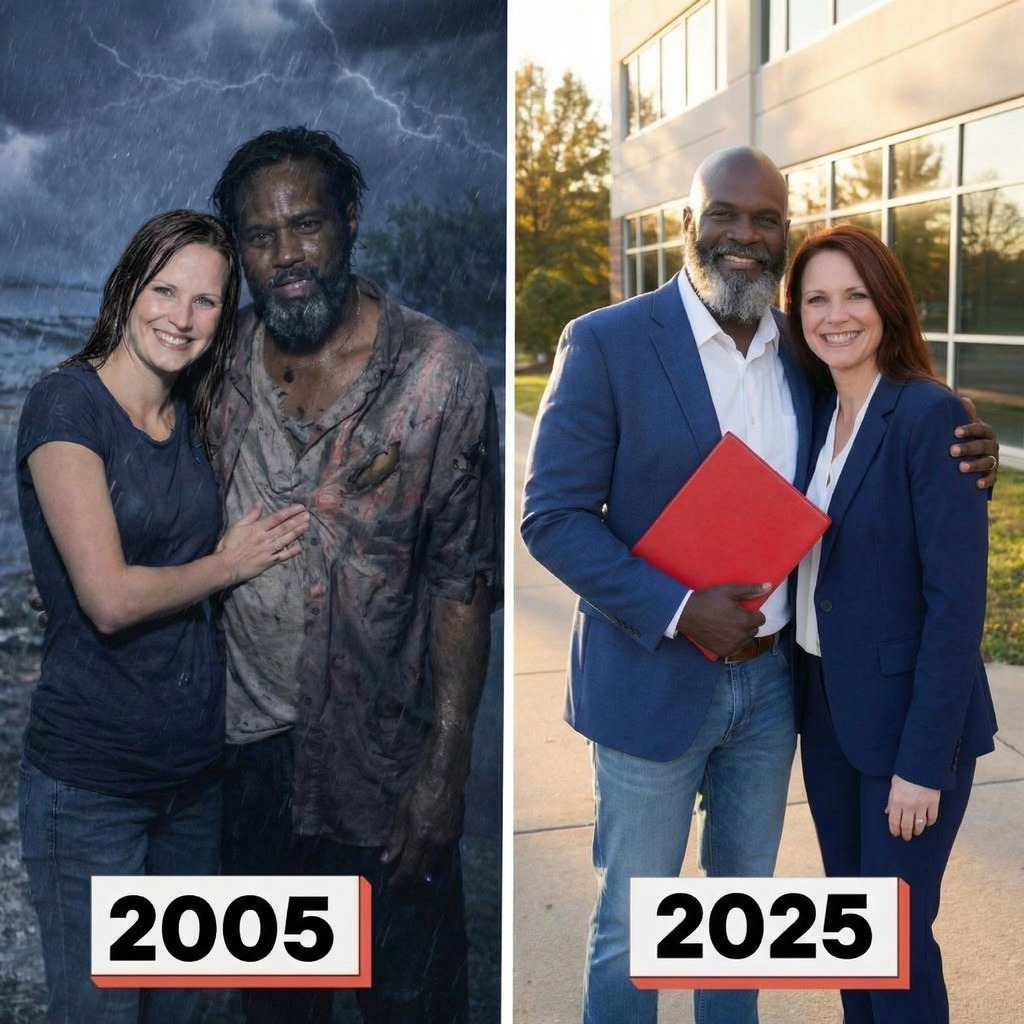 A Stranger Knocked During a Storm—20 Years Later, He Came Back With a Promise Kept